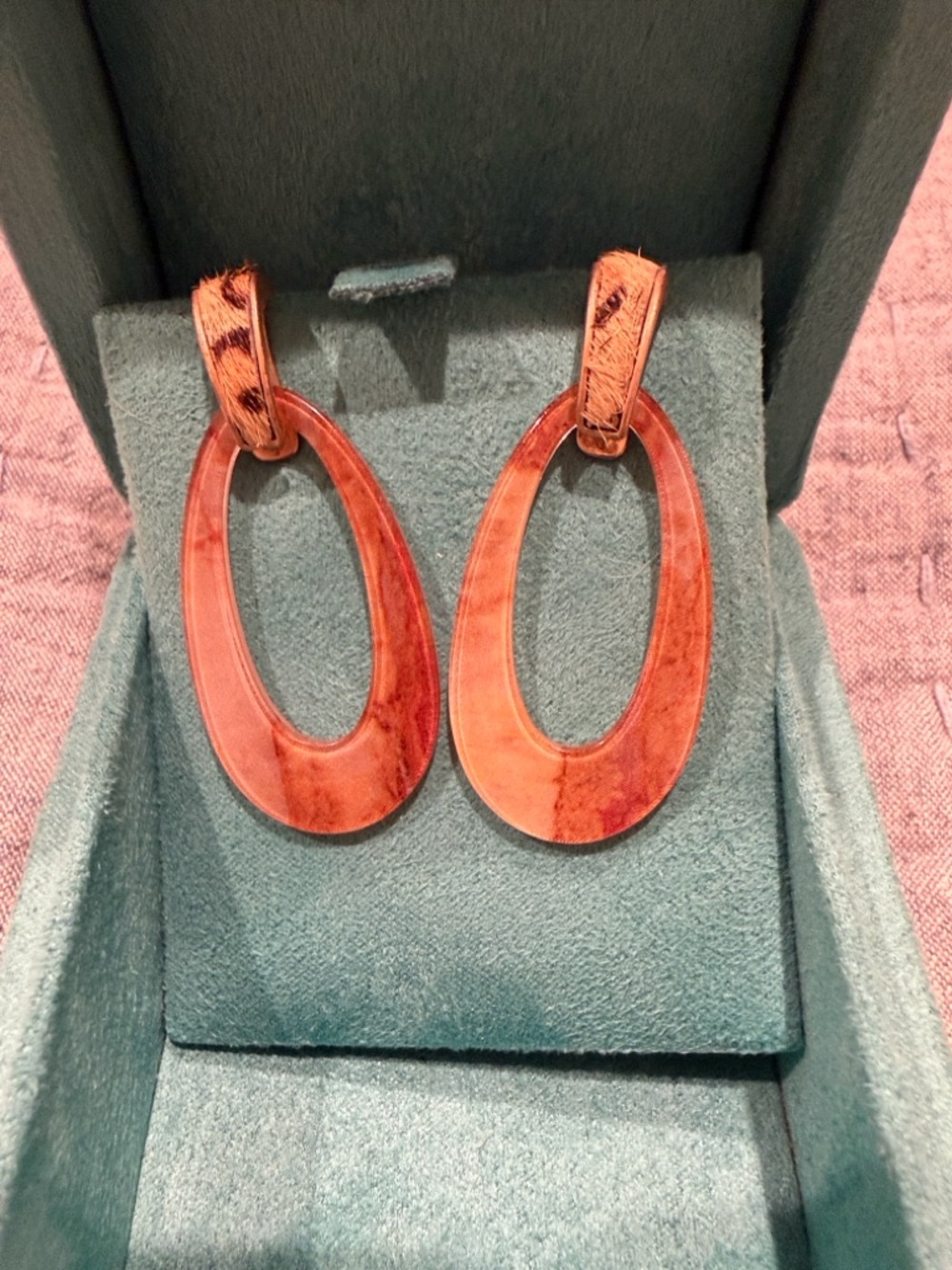 Tans Oval Drop Earrings - Women Jewelry